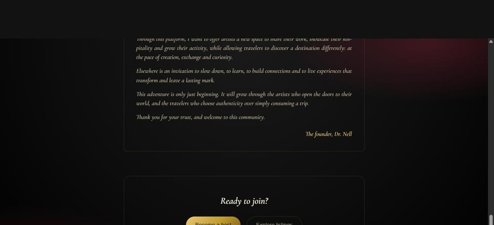 A word from the founder