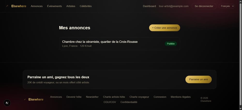 Gérer ses annonces