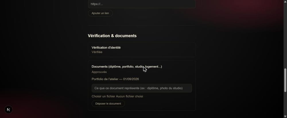 Vérification d'identité et de documents